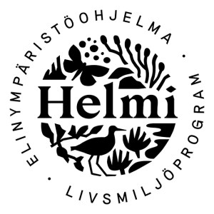 Helmi-elinympäristöohjelman logo.